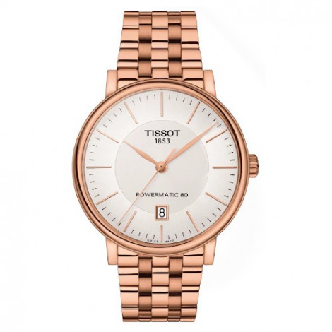 Szwajcarski, klasyczny zegarek męski TISSOT Carson Premium T122.407.33.031.00 (T1224073303100)