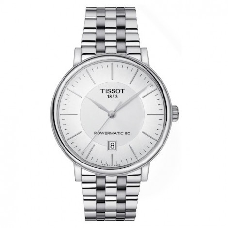 Szwajcarski, klasyczny zegarek męski TISSOT Carson Premium T122.407.11.031.00 (T1224071103100)