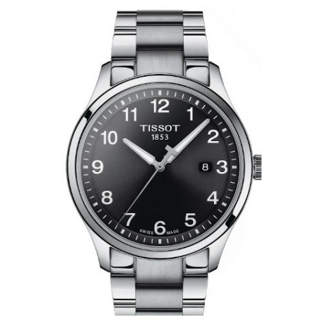 Klasyczny zegarek męski TISSOT Gent XL T116.410.11.057.00 (T1164101105700) zegarek szwajcarski mechanizm automatyczny