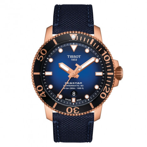 Sportowy zegarek męski TISSOT Seastar 1000 Powermatic 80 T120.407.37.041.00 (T1204073704100)