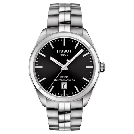 Klasyczny zegarek męski TISSOT PR 100 AUTO CLASSIC T101.407.11.051.00 (T1014071105100)