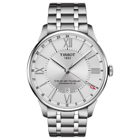 Elegancki zegarek męski TISSOT Chemin des Tourelles T099.429.11.038.00 (T0994291103800)