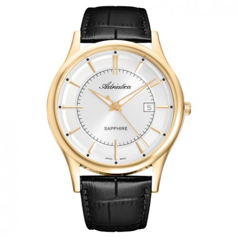 Szwajcarski, elegancki zegarek męski ADRIATICA A1296.1213Q (A12961213Q)