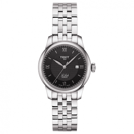 Szwajcarski, klasyczny zegarek damski TISSOT Le Locle Automatic Lady T006.207.11.058.00 (T0062071105800) na bransolecie