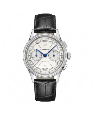 Szwajcarski, klasyczny zegarek męski Certina DS Chronograph Automatic C038.462.16.037.00 (C0384621603700)