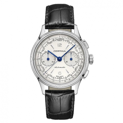 Szwajcarski, klasyczny zegarek męski Certina DS Chronograph Automatic C038.462.16.037.00 (C0384621603700)