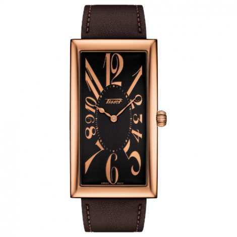 Szwajcarski, klasyczny zegarek unisex TISSOT HERITAGE BANANA CENTENARY EDITION T117.509.36.052.00 (T1175093605200)
