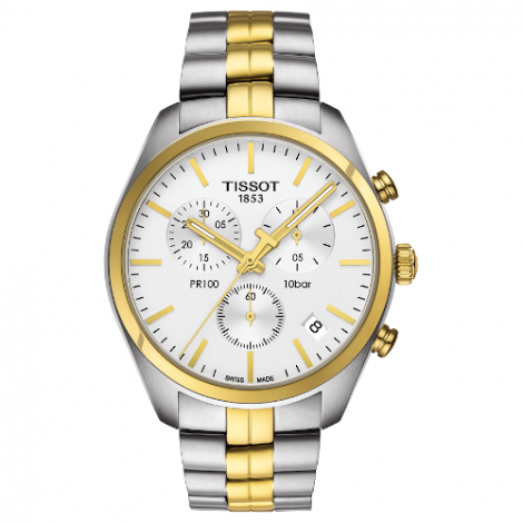 Sportowy zegarek męski TISSOT PR 100 Chronograph T101.417.22.031.00 (T1014172203100)