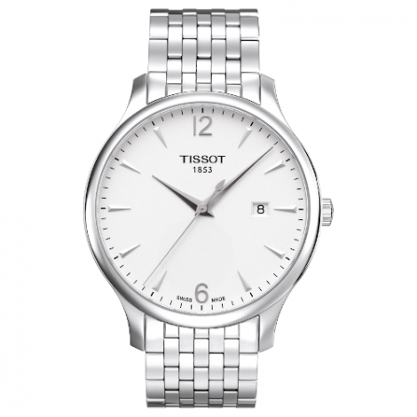 Klasyczny zegarek męski TISSOT Tradition T063.610.11.037.00 (T0636101103700)