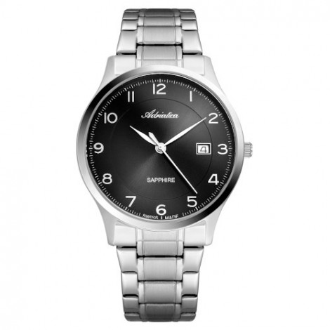 Szwajcarski, klasyczny zegarek męski ADRIATICA A8305.5124Q (A83055124Q)