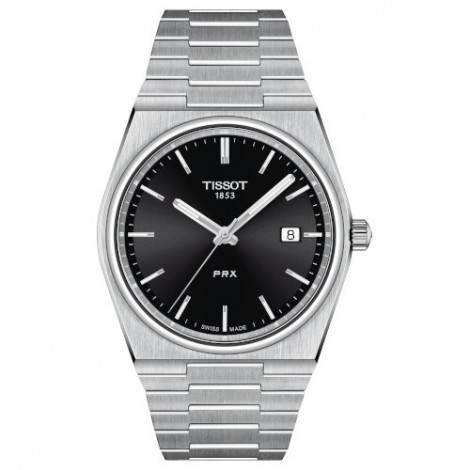 TISSOT T137.410.11.051.00 zegarek męski  klasyczny z szafirowym szkłem szwajcarski kwarcowy na bransolecie do pływania
