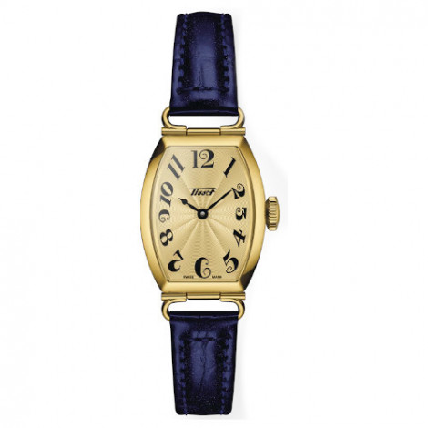 TISSOT T128.109.36.022.00 Porto Small lady zegarek damski klasyczny elegancki szwajcarski kwarcowy na pasku heritage z
