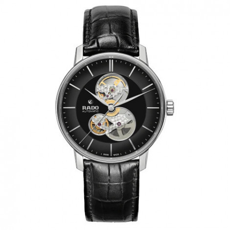 Szwajcarski elegancki zegarek męski RADO Coupole Classic Open Heart Automatic R22894155