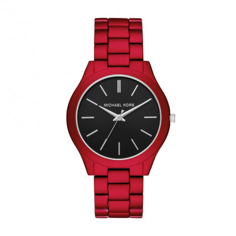 czerwony zegarek męski MICHAEL KORS Slim Runway MK8768