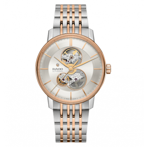 Szwajcarski elegancki zegarek męski RADO Coupole Classic Open Heart Automatic R22894023