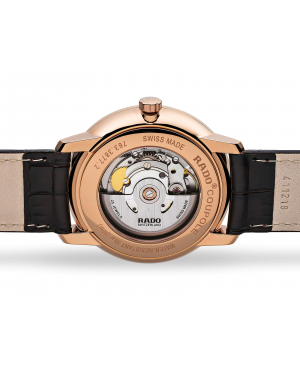 Szwajcarski klasyczny zegarek męski RADO Coupole Classic Automatic R22877165 Odporne na zarysowania szkło szafirowe