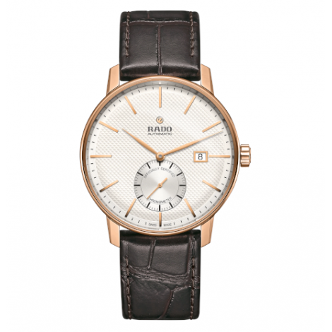 Szwajcarski klasyczny zegarek męski RADO Coupole Classic Automatic COSC R22881025 Odporne na zarysowania szkło szafirowe