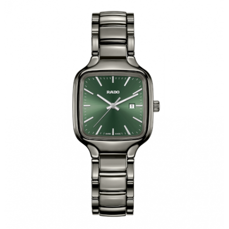 Szwajcarski elegancki zegarek damski RADO True Square R27079312 Odporne na zarysowania szkło szafirowe