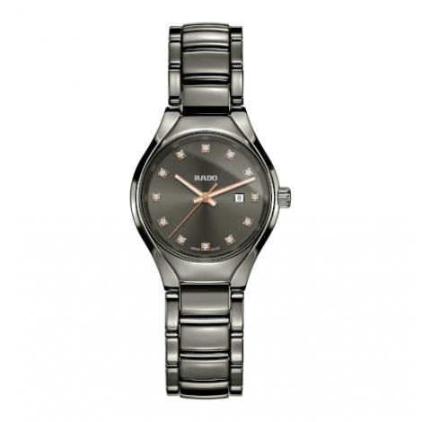 Szwajcarski elegancki zegarek damski RADO True Diamonds R27060732