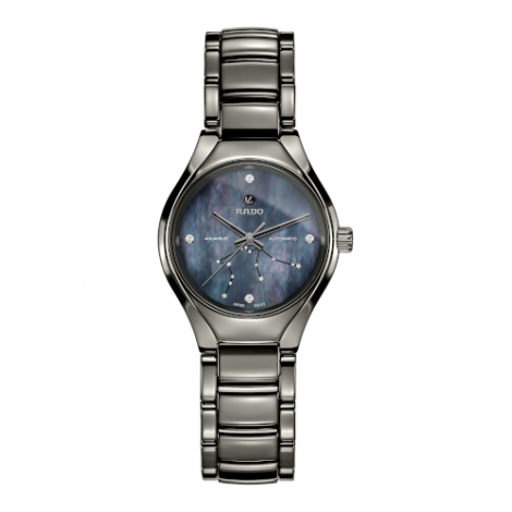 Szwajcarski elegancki zegarek damski RADO True Star sign - Aquarius R27243982