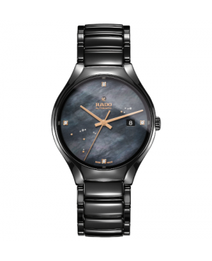 Szwajcarski elegancki zegarek męski RADO True Automatic Diamonds R27056842