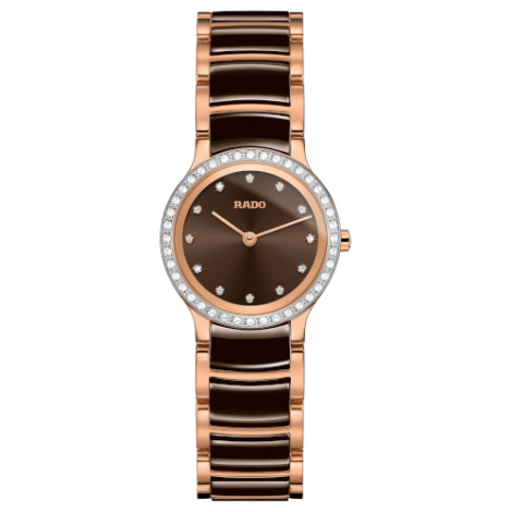Szwajcarski elegancki zegarek damski RADO Centrix Diamonds R30218702