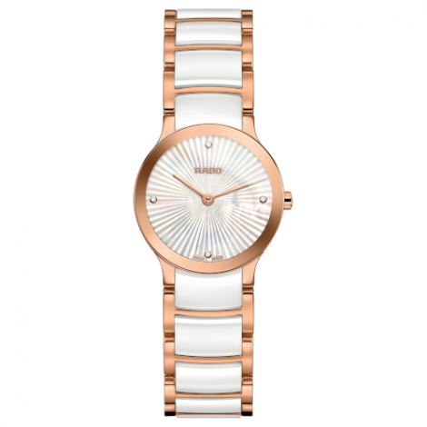 Szwajcarski elegancki zegarek damski RADO Centrix Diamonds R30186902