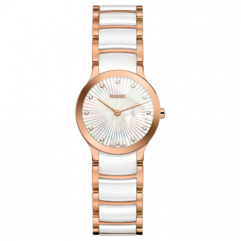 Szwajcarski elegancki zegarek damski RADO Centrix Diamonds R30186912