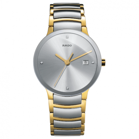 Szwajcarski elegancki zegarek męski RADO Centrix Diamonds R30931713