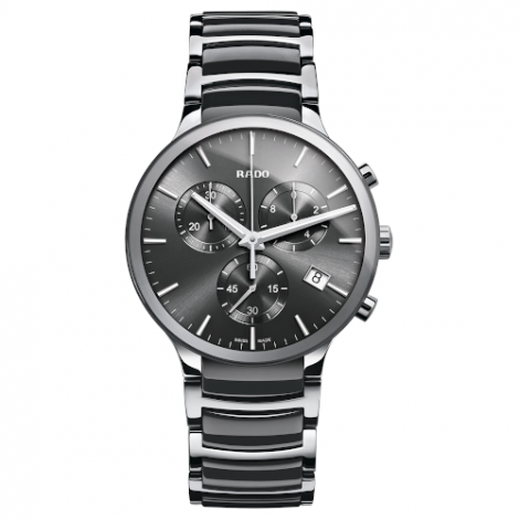 Szwajcarski elegancki zegarek męski RADO Centrix Chronograph R30122122
