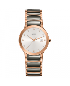 Szwajcarski elegancki zegarek damski RADO Centrix Diamonds R30555762