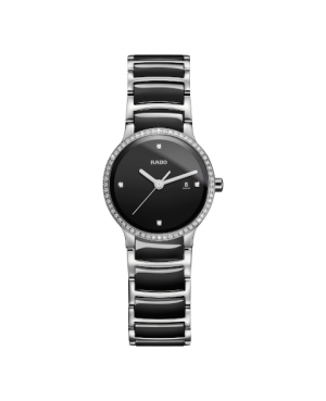Szwajcarski elegancki zegarek damski RADO Centrix Diamonds R30933712