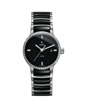 Szwajcarski elegancki zegarek damski RADO Centrix Automatic Diamonds R30160712