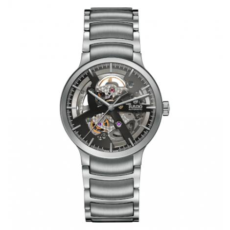 Szwajcarski elegancki zegarek męski RADO Centrix Automatic Open Heart R30179113