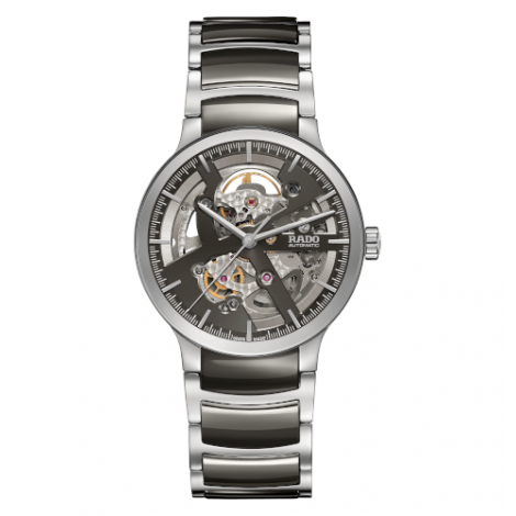 Szwajcarski elegancki zegarek męski RADO Centrix Automatic Open Heart R30179114
