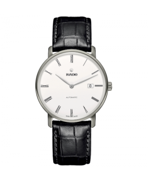 Szwajcarski klasyczny zegarek męski RADO DiaMaster Thinline Automatic R14067036
