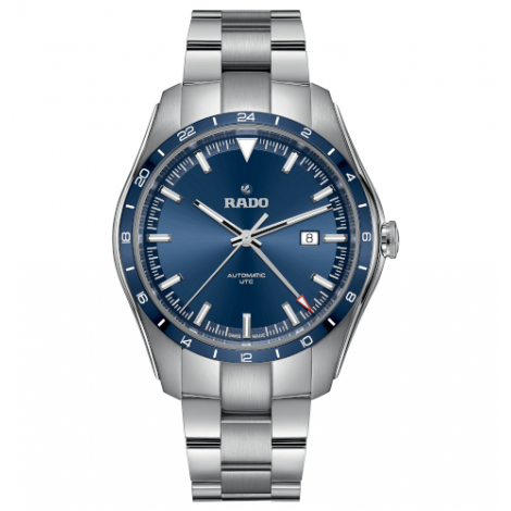Szwajcarski sportowy zegarek męski RADO HyperChrome Automatic UTC R32050203