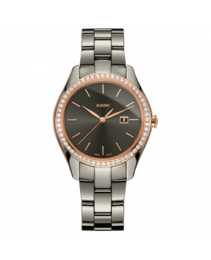 Szwajcarski biżuteryjny zegarek damski RADO HyperChrome Diamonds R32125102