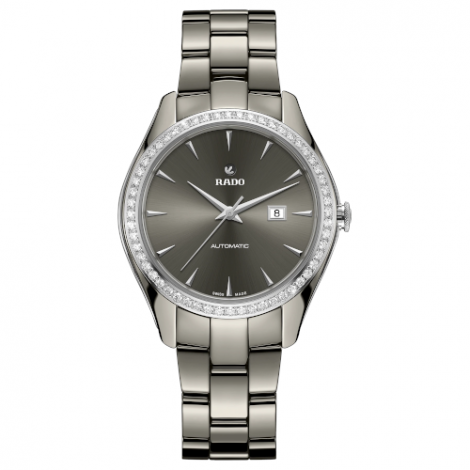 Szwajcarski biżuteryjny zegarek damski RADO HyperChrome Automatic Diamonds R32051102
