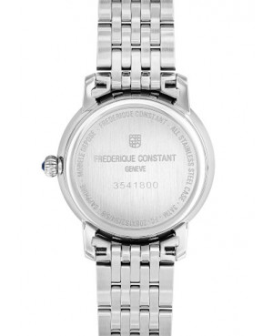 Szwajcarski biżuteryjny zegarek damski FREDERIQUE CONSTANT SLIMLINE MOONPHASE FC-206MPWD1SD6B