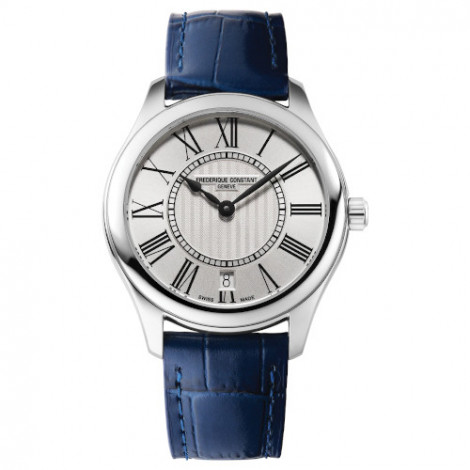 Szwajcarski klasyczny zegarek damski FREDERIQUE CONSTANT CLASSICS LADIES FC-220MS3B6 (FC220MS3B6)