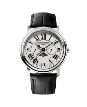 Szwajcarski elegancki zegarek męski FREDERIQUE CONSTANT Classics Business Timer FC-270M4P6 (FC270M4P6)