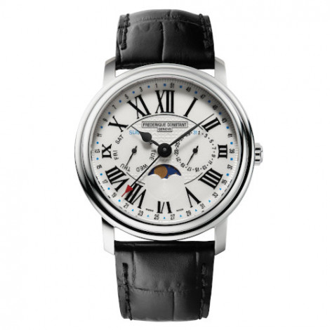 Szwajcarski elegancki zegarek męski FREDERIQUE CONSTANT Classics Business Timer FC-270M4P6 (FC270M4P6)
