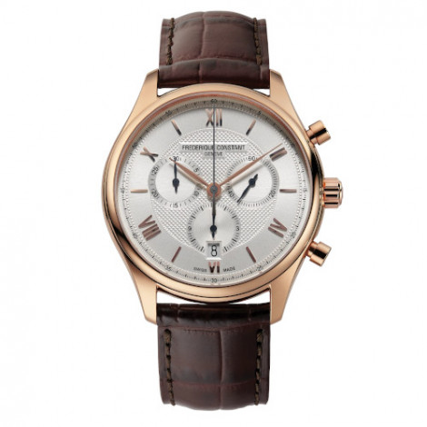 Szwajcarski elegancki zegarek męski FREDERIQUE CONSTANT Classics Quartz Chronograph FC-292MV5B4 (FC292MV5B4)