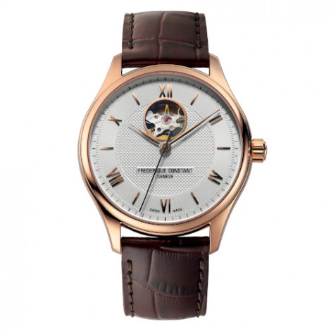 Szwajcarski klasyczny zegarek męski FREDERIQUE CONSTANT Classics Heart Beat Automatic FC-310MV5B4 (FC310MV5B4)