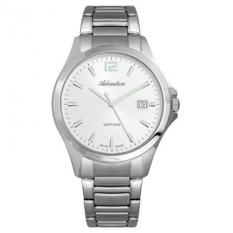 Szwajcarski klasyczny zegarek męski ADRIATICA A1264.5153Q (A12645153Q)