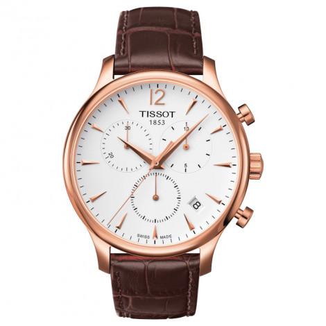 Szwajcarski klasyczny zegarek męski Tissot Tradition T063.617.36.037.00