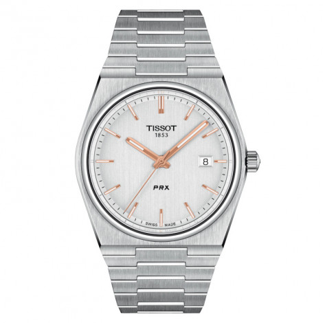 Klasyczny zegarek męski TISSOT PRX T137.410.11.031.00 (T1374101103100)