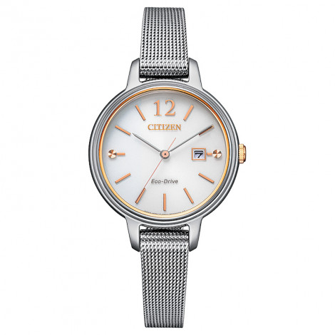 Modowy zegarek damski CITIZEN Elegance EW2449-83A (EW244983A)