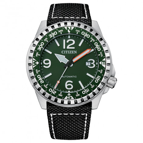 Sportowy zegarek męski CITIZEN Mechanical NJ2198-16X (NJ219816X)